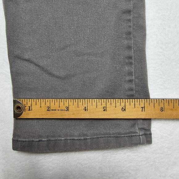 Gloria Vanderbilt Amanda Jeans Size 14 Grey Classic High Rise Stretch Straight - Picture 7 of 10